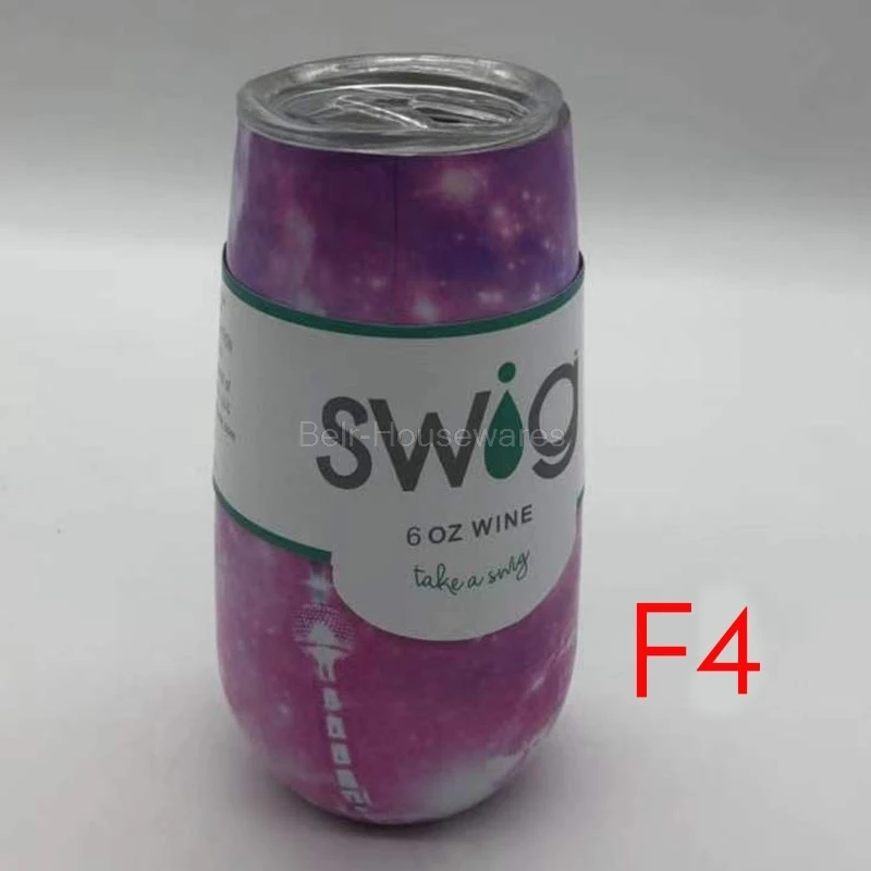 Stemless Swig винные чашки 6 унций стакан чашка из нержавеющей стали для шампанского термос Termo Vaso a o Inox