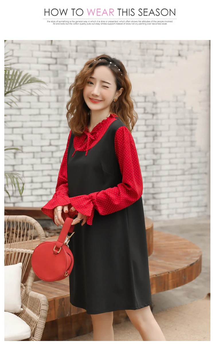 Maternity Clothes Loose Stylish Dress for Pregnant Women Pregnancy Clothes 3072368061