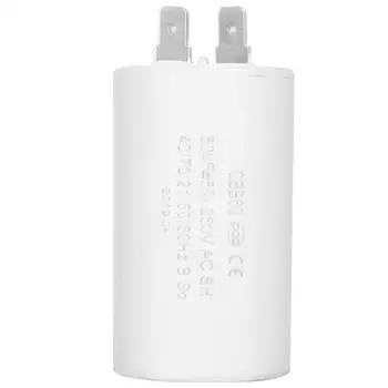 

CBB60 Motor Capacitor Cylinder Shaped Run Capacitor AC 250V 60uF 50/60HZ for Motor Pump