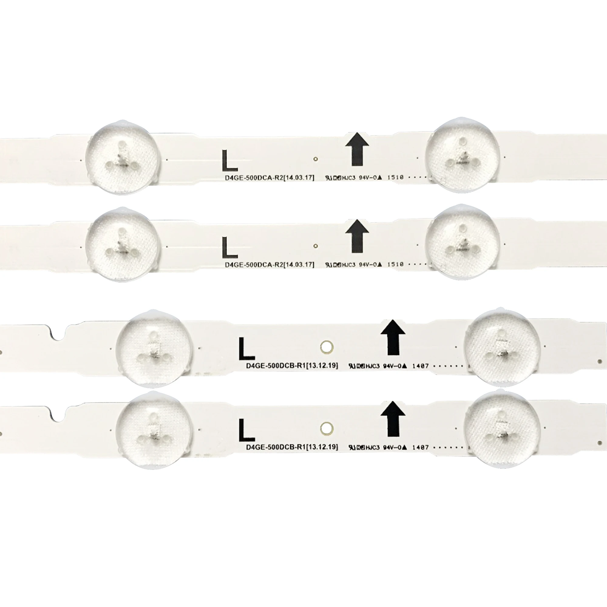 UE50H6200, D4GE-500DCA-R2, D4GE-500DCB-R2, BN96-30428A, 30425, novo, 12 pcs por conjunto