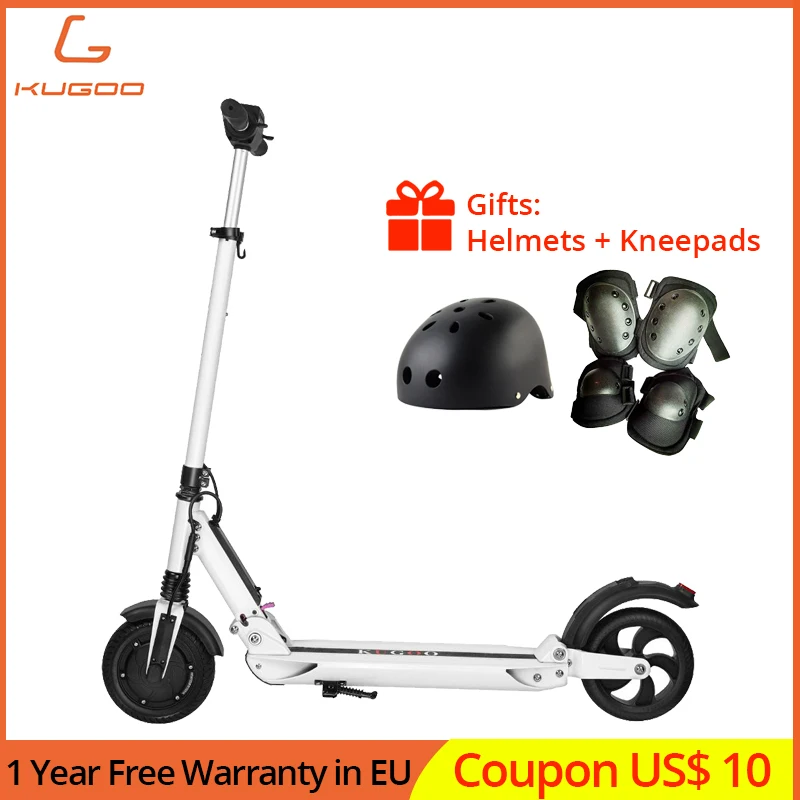 В наличии ЕС KUGOO S1 patinete electrico adulto скутер складывающийся 350 Вт Мотор - Цена: 38 069,19 руб.