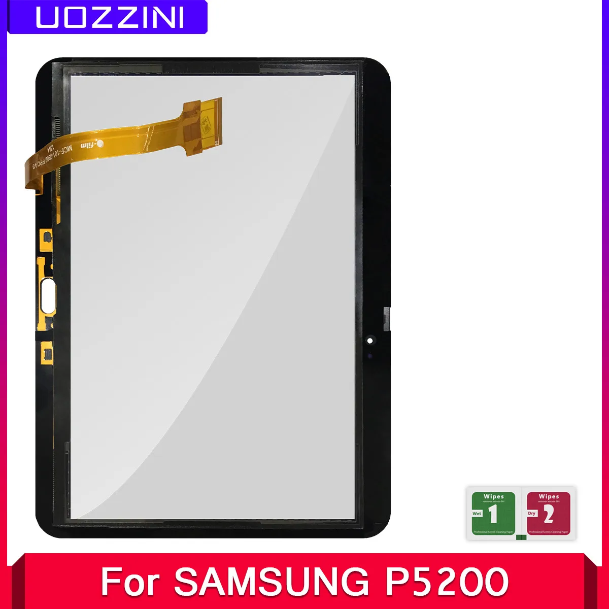 2 Pcs Screen For Samsung Galaxy Tab 3 GT-P5200 P5200 P5210 Tab3 Tablet Lens Glass Outer Touch Panel Digitizer Replacement | Компьютеры и