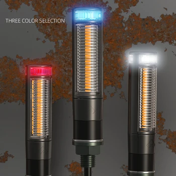 

SPIRIT BEAST LED Lights Modified Scooter 12V Highlight Warning Light Fitting Electric Vehicle Turn Light Semaphore Motorcycle Di