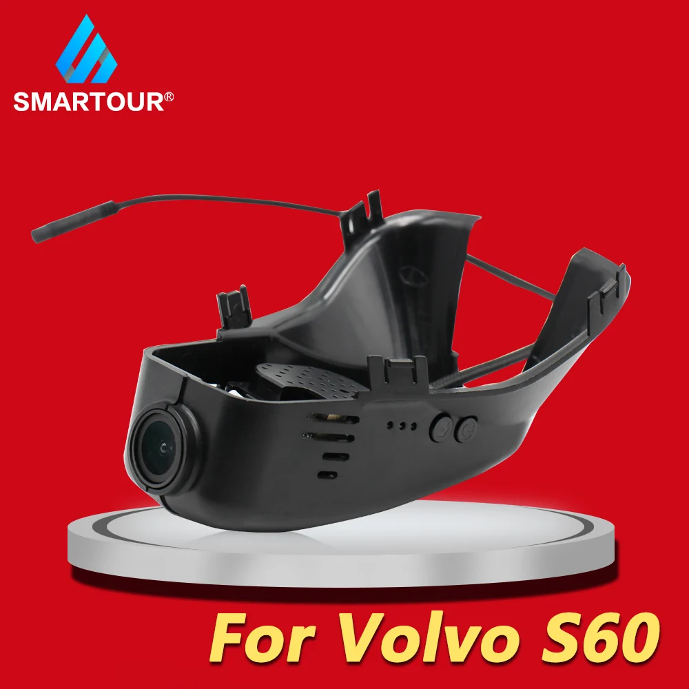 

Smartour for Volvo S60 Car Driving Video Recorder DVR Mini Control APP Wifi Camera Novatek 96658 Registrator Dash Cam