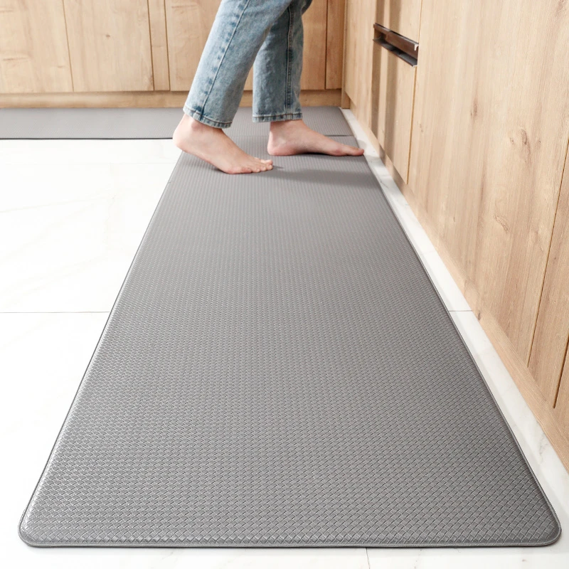 Gezond Inheems isolatie Waterdichte Pvc Keuken Mat Entree Deur Badkamer Mat Pu Lederen Bed  Vloerkleed Antislip Keuken Kleed Keuken Tapijt deurmat|Mat| - AliExpress