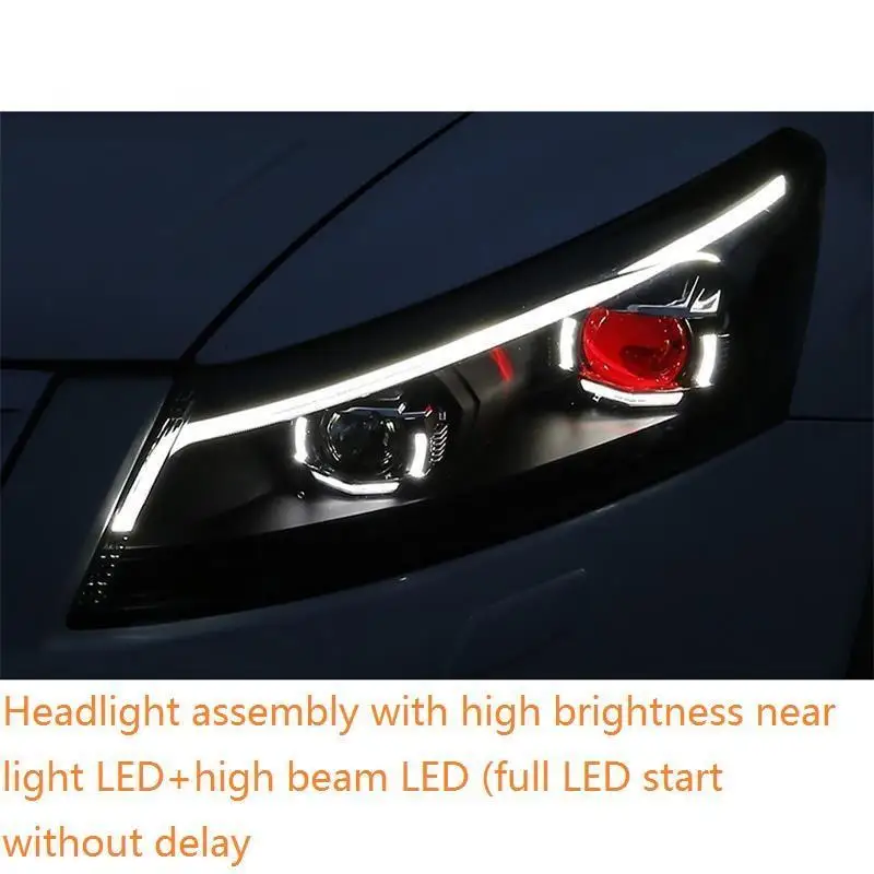 MODEL D Стайлинг Drl Авто Assessoires боковой указатель поворота светодиодные наружные фары автомобиля фары в сборе 08 09 10 11 12 13 для Honda Accord - Цвет: MODEL D