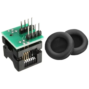 

SOIC8 SOP8 to DIP8 EZ Programmer Adapter Socket Converter Module & Headphones Ear Pads Replacement Cushions for Pioneer