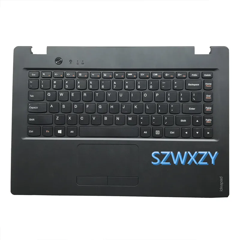 SZWXZY для Lenovo IdeaPad 100S-14IBR верхняя крышка с клавиатурой Черная США 5CB0K65056 100% рабочий |
