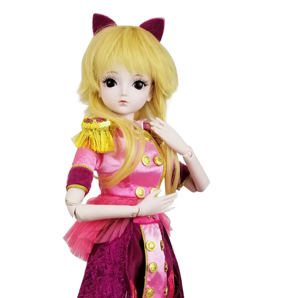 EVA BJD, 22 дюйма, BJD, полный набор, Sunny Girl, 1/3, BJD, кукла, 56 см, 19 шарнирных кукол, модель торта, игрушка+ аксессуары, подарок DA001153