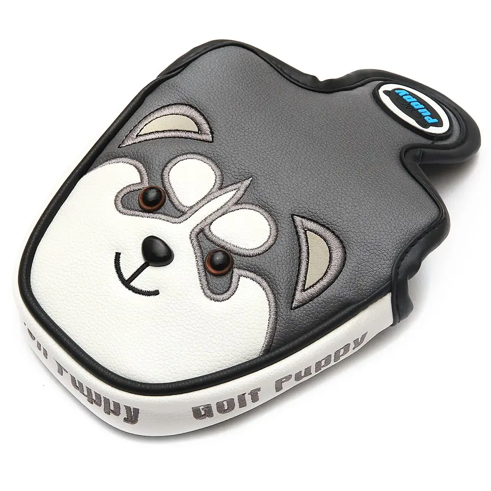Magnetic Closure Golf Mallet Putter Covers Headcover Synthetic Leather Multi Style Color golf putter head covers golf club head covers