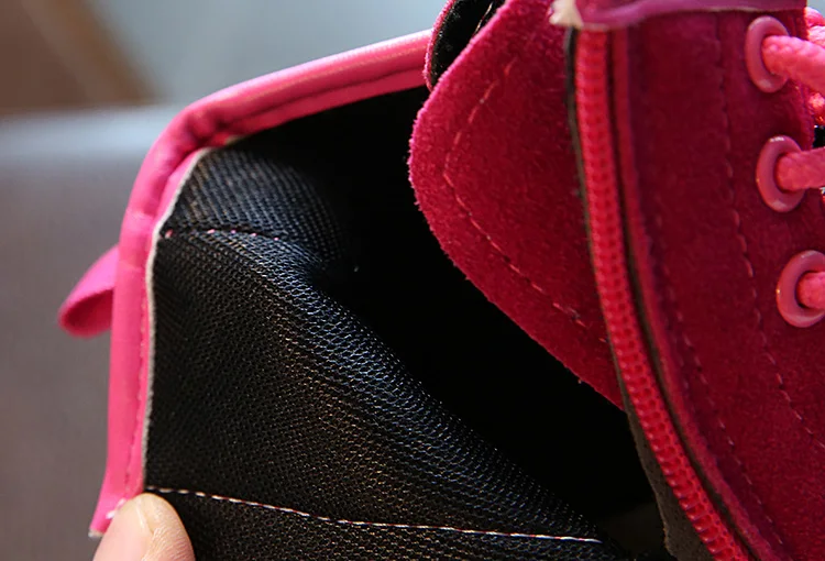 Осень г. Новые ботинки для девочек Ботинки martin для мальчиков детская обувь детские удобные ботинки высокого качества осенние детские ботинки