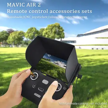 

Outdoor Scratch Proof Sun Shade Set Protective Cover For Mavic Air 2 Remote Control Quick Release Sun Shade