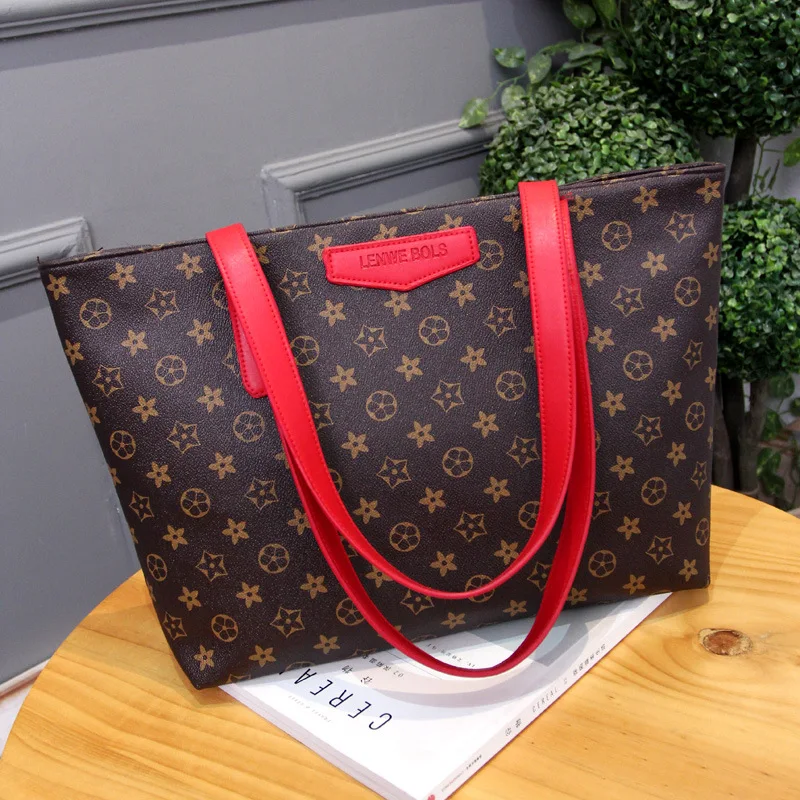

2018 New Style Europe And America Style One-Shoulder Handbag Large Capacity WOMEN'S Bag-
