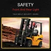 Multi-Functional Forklift Truck 2.4G Alloy Large Truck With Light 360Degree Rotation Lifting Electric Engineering Vehicle Truck 2