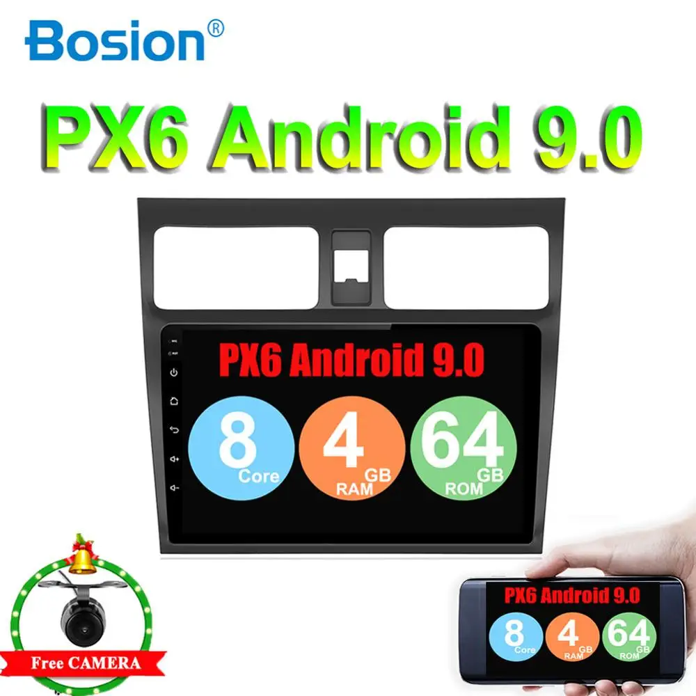 

AMP 7851 android 9.0 car radio multimedia player dvd For Suzuki Swift 2005-2016 car gps navigation stereo HDMI 4G 64G