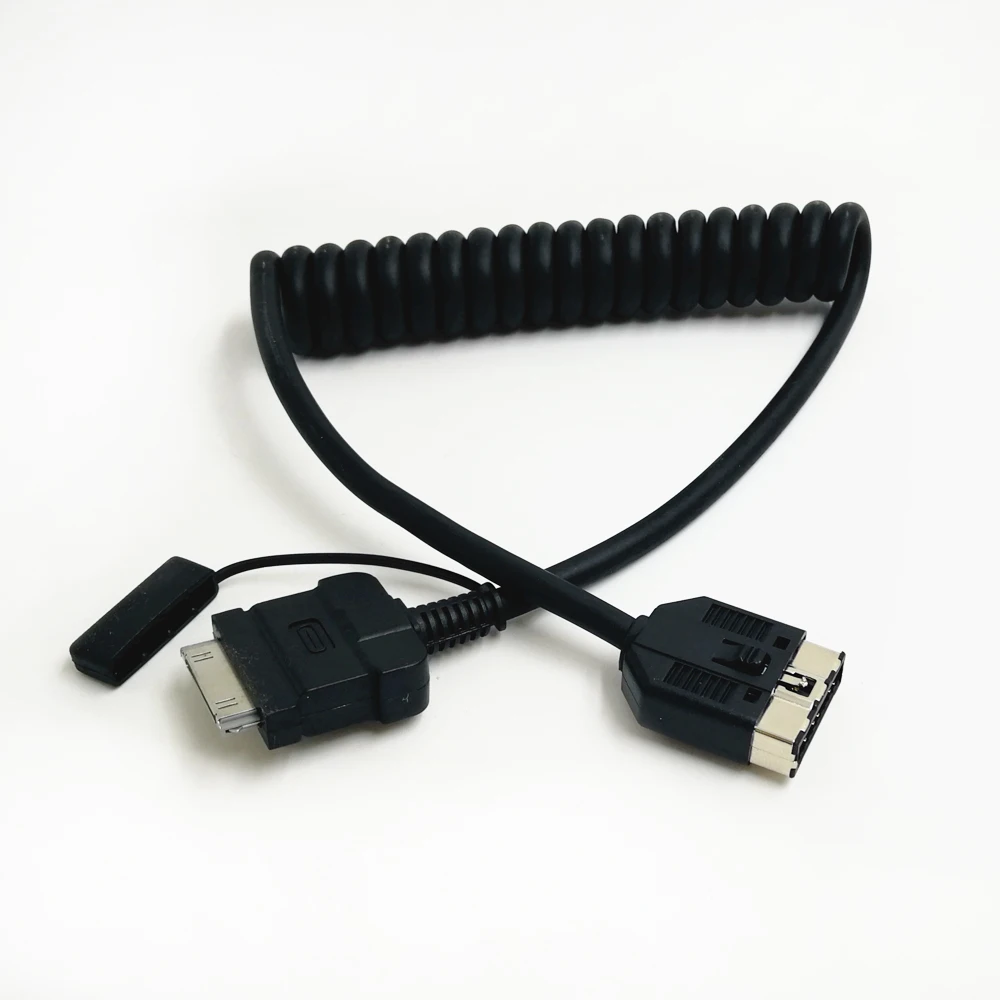 

Biurlink For Land Rover Range Rover for Jaguar for iPhone iPod Interface Aux Auxiliary Audio Input Cable Adapter