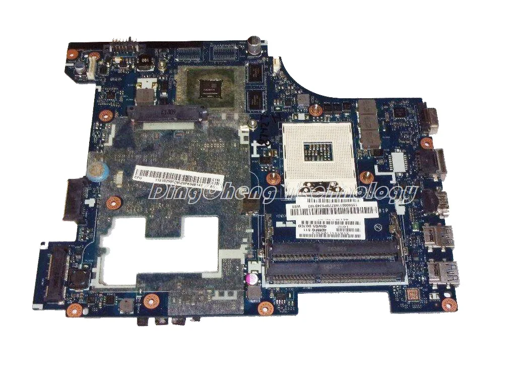 Материнская плата для ноутбука Lenovo G580 QIWG5 LA-7981P HM76 PGA989 DDR3 GT610 1 Гб видеокарта 100%