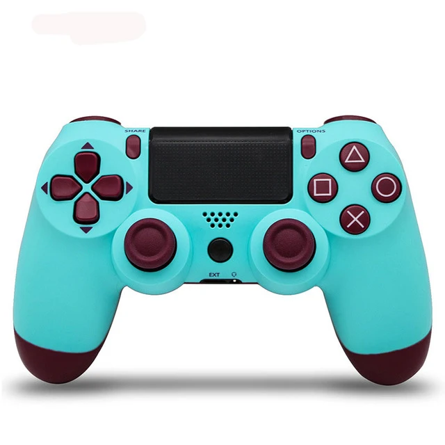 Беспроводной геймпад для PS4 контроллер Bluetooth контроллер для PS4 Геймпад Джойстик для Dualshock 4 для Play Station 4 manette ps4 - Цвет: Berry blue