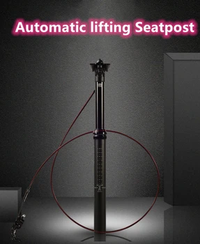 

Mountain Bike Adjustable Seatposts Aviation Aluminum Alloy Seatposts Control Oil Pressure Lifting Seat Tubes Outside And Inside