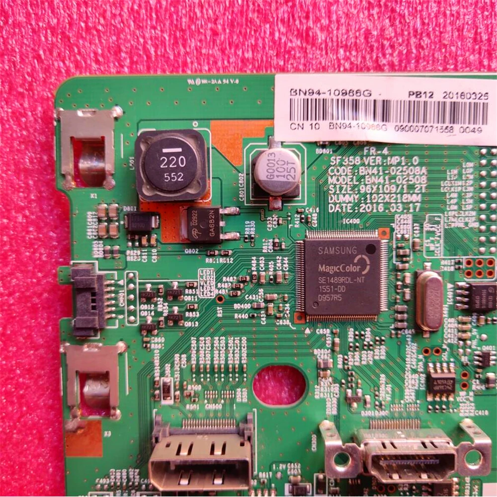 Хорошее прохождение теста рабочих для samsung материнская плата BN41-02508A BN41-02508 BN94-10986G LS27F358FWNXZA S27F358FWN мониторная материнская плата