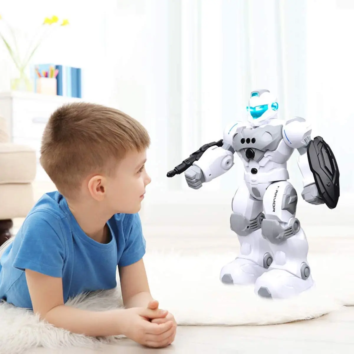 Electronic Wireless Remote Control Intelligent Robot Gesture Sensing  With Singing, Dancing, Walking, Intelligent Programming 3