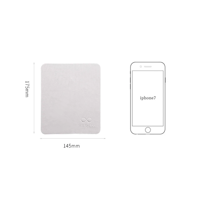 10 pcs 안경 Chamois 안경 클리너 145*175mm 안경 렌즈 천으로 청소 전화 화면 청소 닦음
