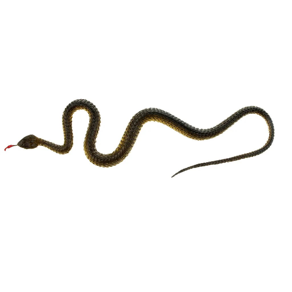 5pcs Realistic Rubber Snake Toy Mischief Prop Gag Prank Joke Halloween Trick