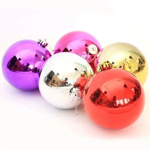 24Pcs Round Christmas Tree Decorations Hanging Home Party Balls Ornament Baubles Gift