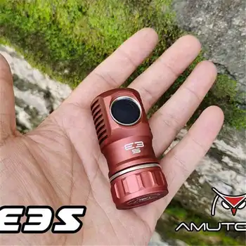 

AMUTORCH E3S 3x SST20 3000LM Stepless Dimming Exquisit Tiny EDC Flashlight with High Output 279m Mini Torch Lamp Lantern