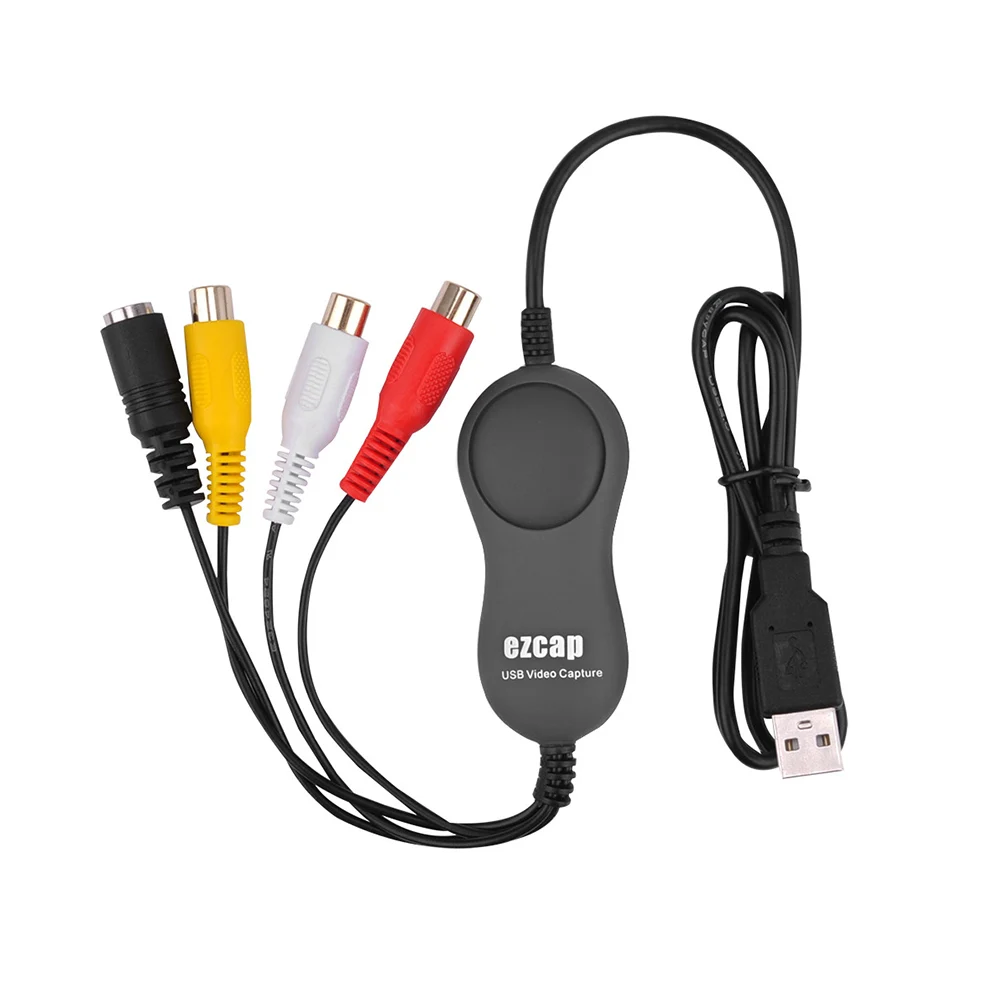 Преобразователь ezcap 159 USB2.0 для видеозахвата преобразователь аналогового видео