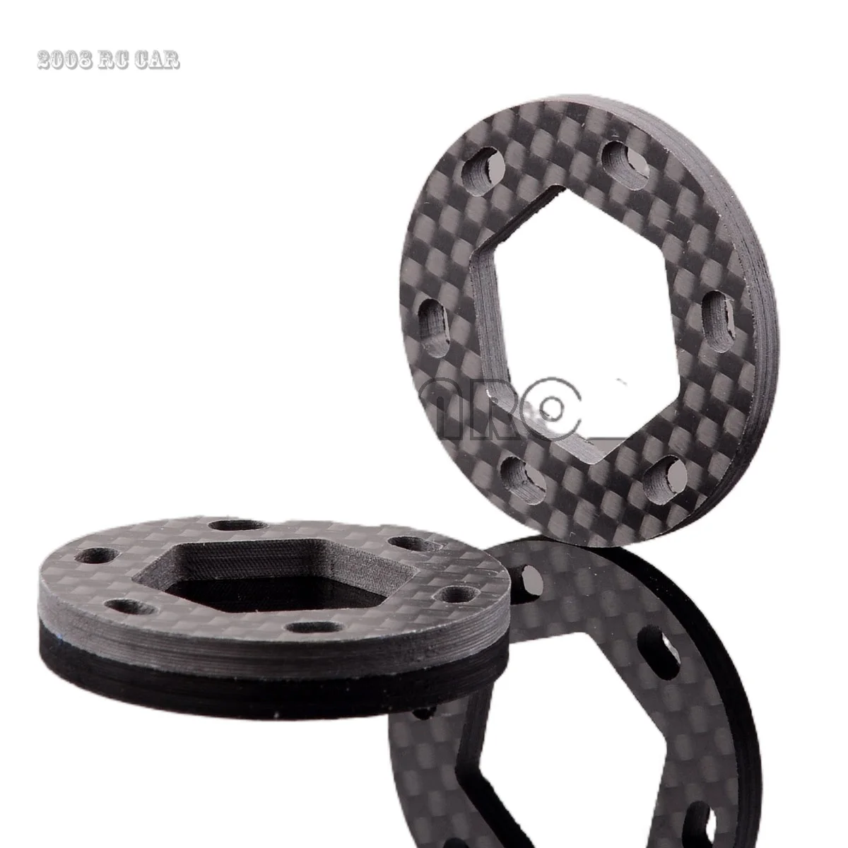 2 шт углеродное волокно двойной Стекловолоконный тормозной диск 19x35x3 мм #87055 для