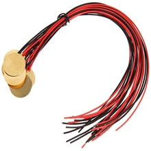 

12Pcs Piezo Pickup Transducer Prewired - 27mm Contact Microphone Trigger - Discs Elements for Acoustic Instrument