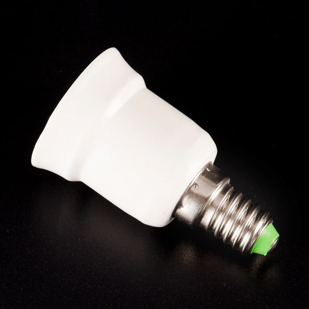 E14 Turn E27 Lamp Holder Lampholder Switch Lamp Small Screw Mouth To Large Screw Mouth Flame Retardant Lamp Socket Adapter