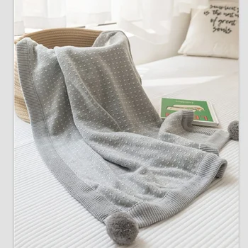 

Baby Blanket Knitting Newborn Swaddling Blanket Super Soft Bedding Bed Sofa Basket Baby Carriage Blanket