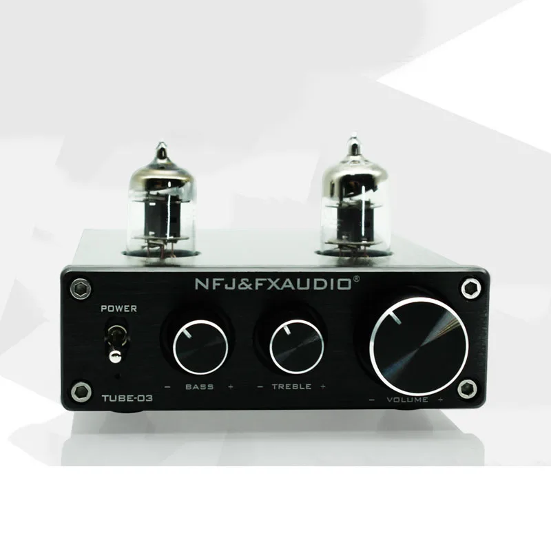 White&HiFi AUX Preamp Pre-Amplifier T7 Tube Phono Stage RIAA MM Turntable Latest Useful Durable New