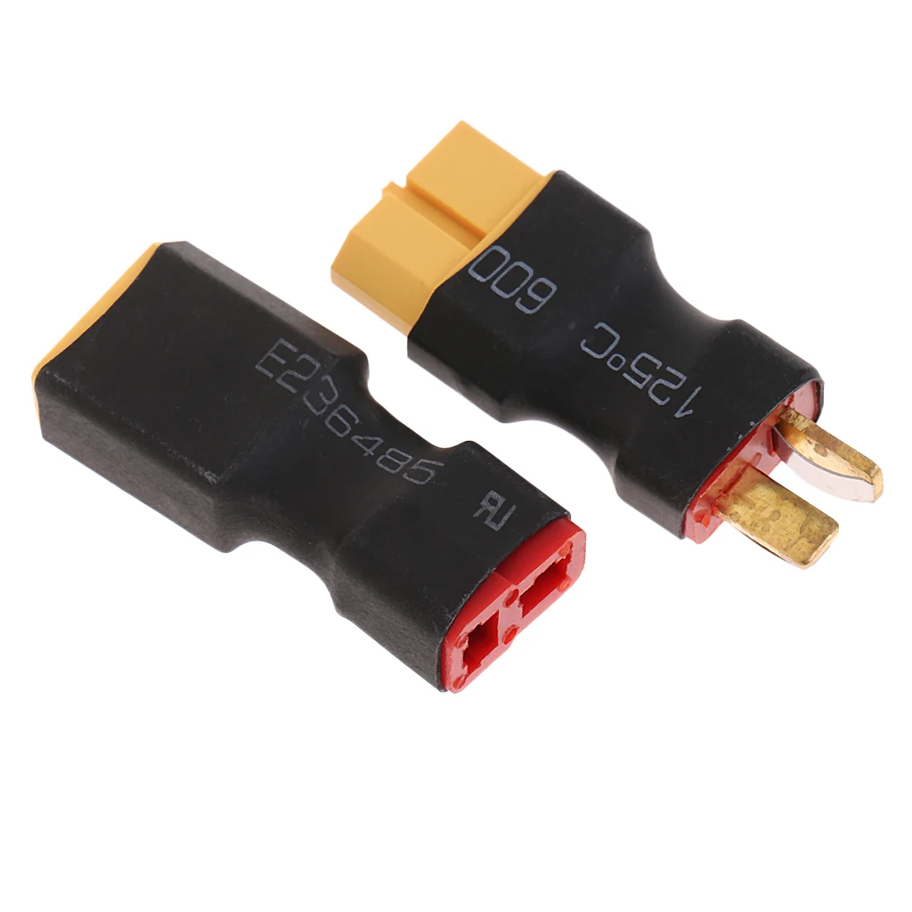 T-Plug to XT60 Male Female Connector Plug for RC Battery Adapter Wire Cable