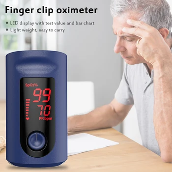 

Fingertip Pulse Oximeter Blood Oxygen Saturation Meter SpO2 PR PI Monitor