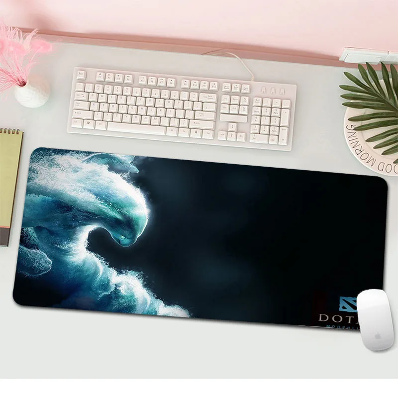  DOTA 2 Gaming Mousepad DOTA LOGO XL Large Mouse Pad Locking Edge Rubber Laptop DOTA2 Computer Gamer