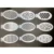 Трафареты для рисования Лица Pro Body Art template Dots Fish Scale Leopard Print Bricks Angel Rainbow Prastice Makeup 9 шт 14*7.5 см