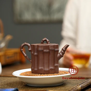 

Yixing Zisha Teapot Purple Clay Teapots Handmade Yikunzhu 150cc