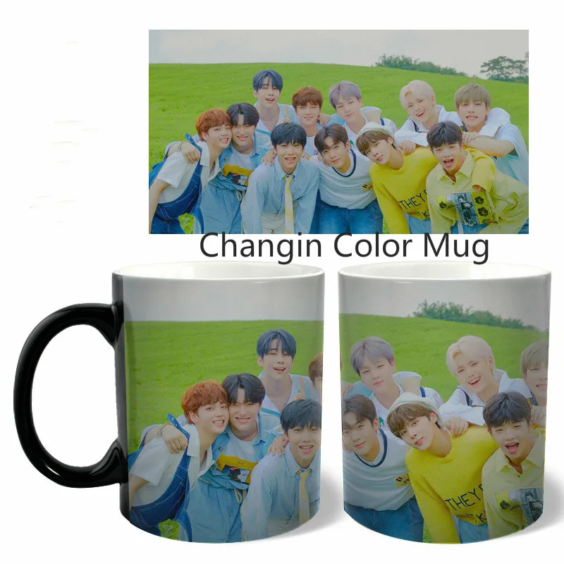 

[MYKPOP]X1 MINI Album: QUANTUM LEAP: Coffee Mug Water Milk Ceramic Cup Creative KPOP Fans Collection SA19091606