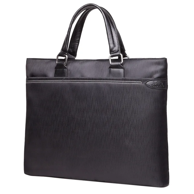 

Manufacturers Direct Selling Canvas File Holder Office Storage Carry Bag Oxford Cloth Briefcase Customizable Conference File Bag