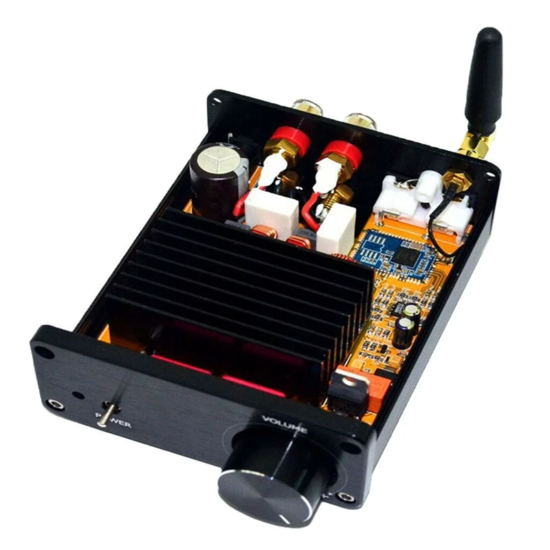 AAAE Top-Mini Tda7498 2,0 канальный Bluetooth 5,0 Csr8675 Hifi усилитель класса D цифровой аудио усилитель 100 Вт+ 100 Вт