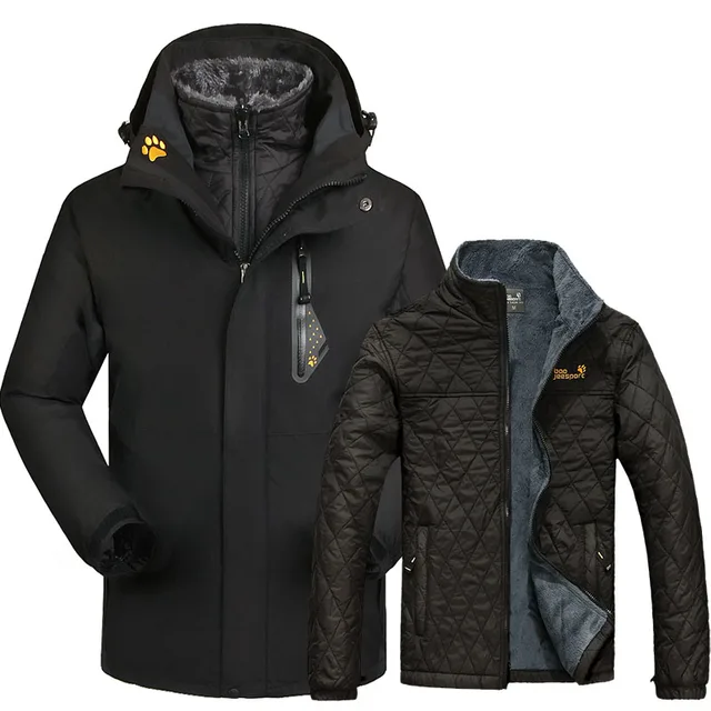 US $48.89 Warm Ski Suit Men Women Winter Ski Jacket Snowboard Jackets Waterproof Windproof Breathable Snow Ou