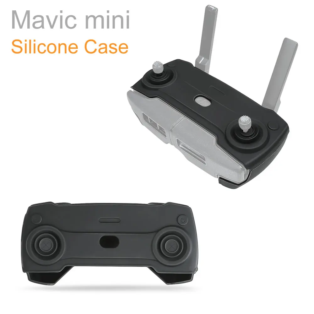 Crazy Sale WNJ For Mavic mini Remote Controller Silicone protective cover Case dust-proof Skin Guard For DJI Mavic mini case Accessories 
