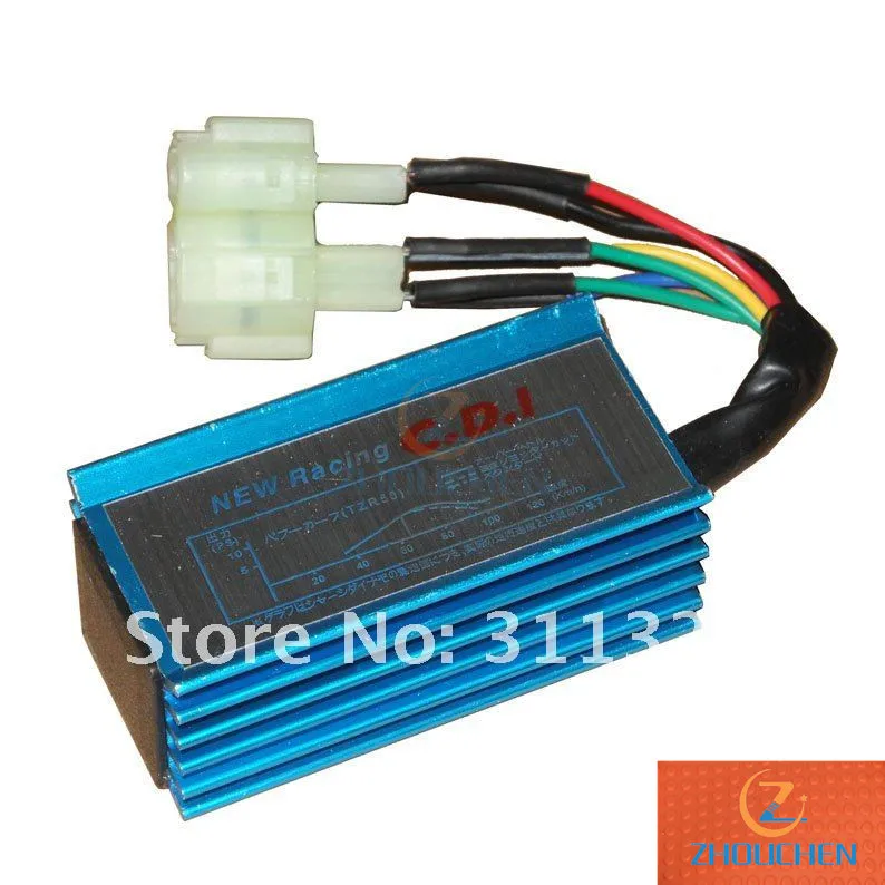 Высокая производительность 12V AC гоночный CDI подходит для dirt pit bike ATV quad go kart скутера ATV, электрический самокат с GY6 двигателя