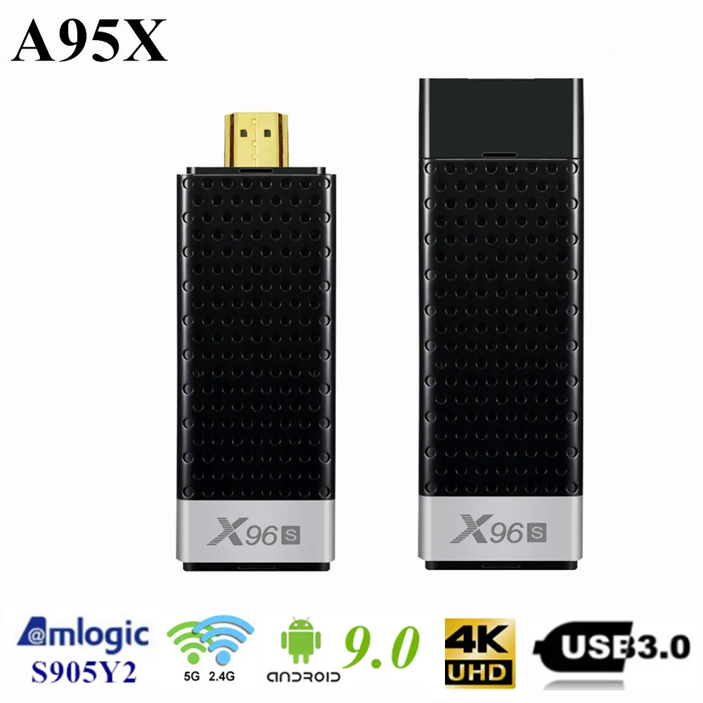 X96S Android 9 0 ТВ коробка Amlogic S905Y2 2 4/5G WI-FI DDR4 4 Гб оперативной памяти 32 встроенной BT