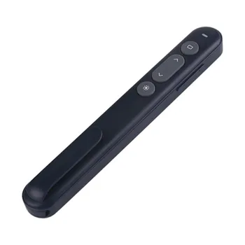 

Wireless Presenter, RF 2.4GHz Powerpoint Presentation Remote Control PPT Clicker Presentation Laser Pen