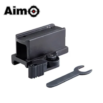 

Aim-O Tactical Riflescope QD Mount For T1/T2 Red Green Dot Sight Airsoft Scope Base Fit For 20mm Rails AO1709 Hunting Optics