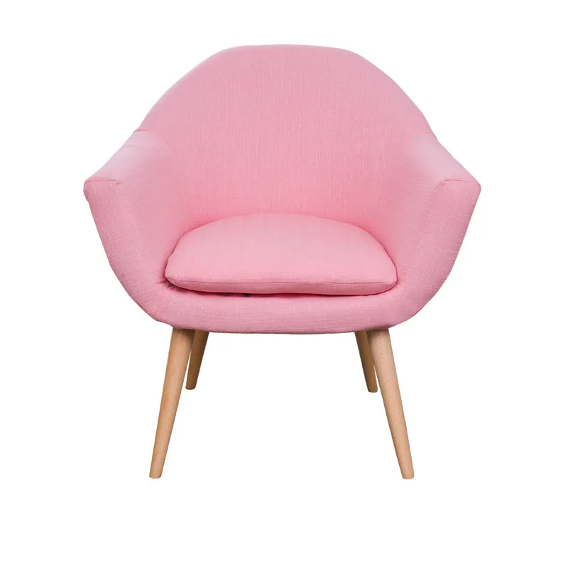 

Nordic Single Lazy Sofa Small Family Simple Modern Living Room Bedroom Mini Balcony Leisure Small Sofa Chair